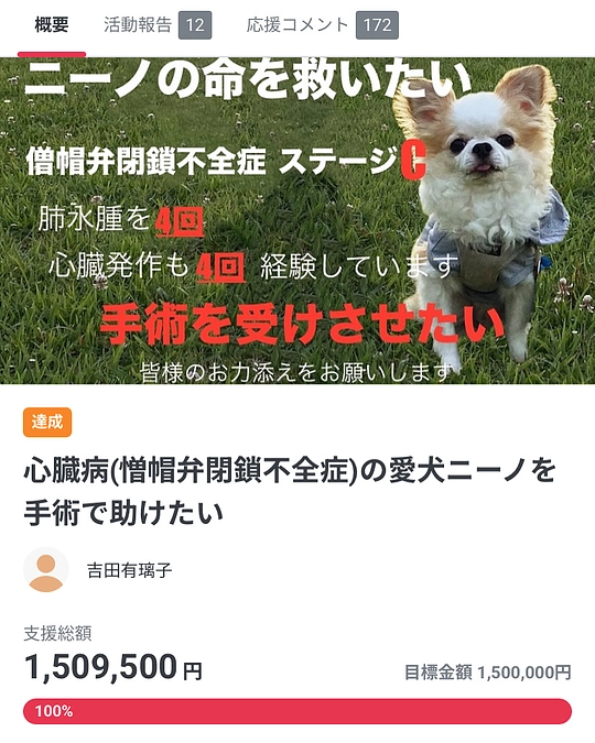 クラファン達成できました！