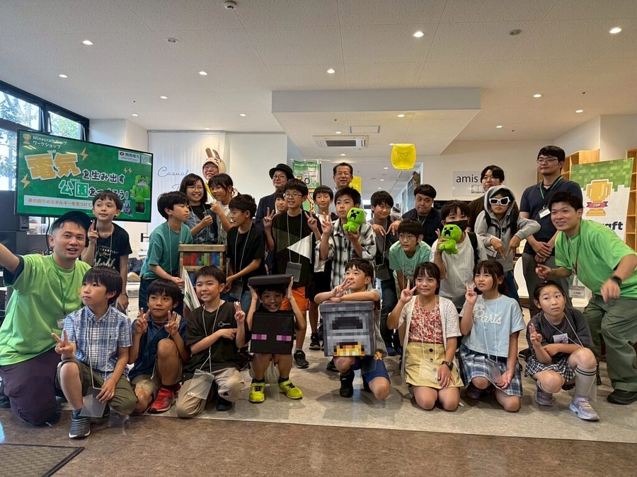 茨城県東海村で「電気を生み出す公園をつくろう」ワークショップ・「忍者ワールド体験イベント」を開催しま