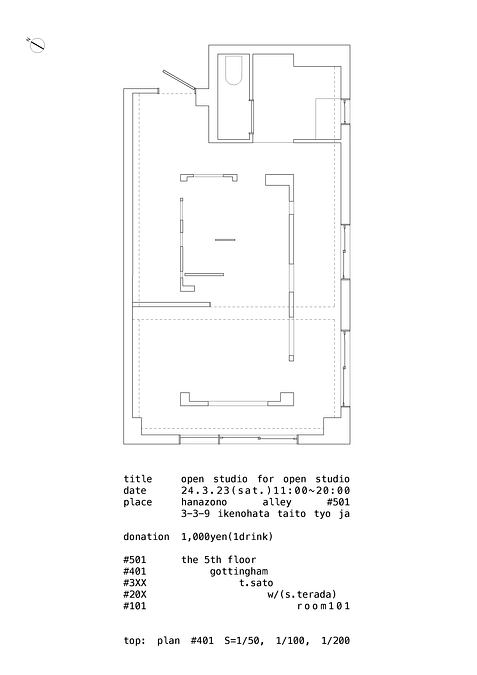 「オープンスタジオのためのオープンスタジオ」開催！