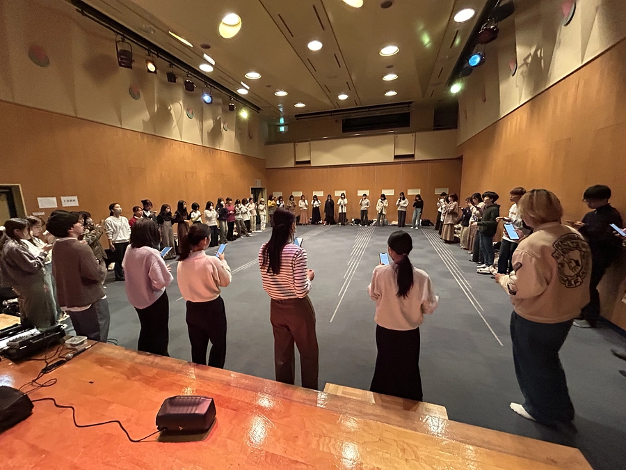 新年一発目の全体練習！