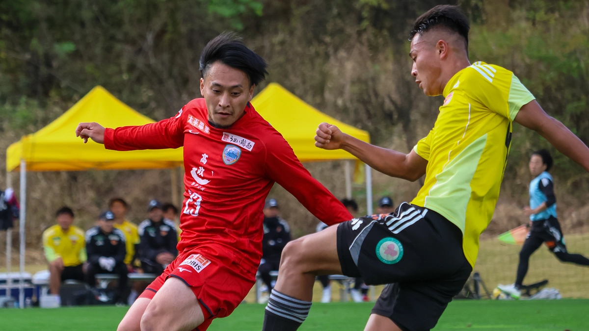 ベガルタ仙台とのトレーニングマッチを実施しました