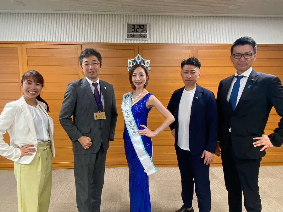 木村熊本県副知事に表敬訪問