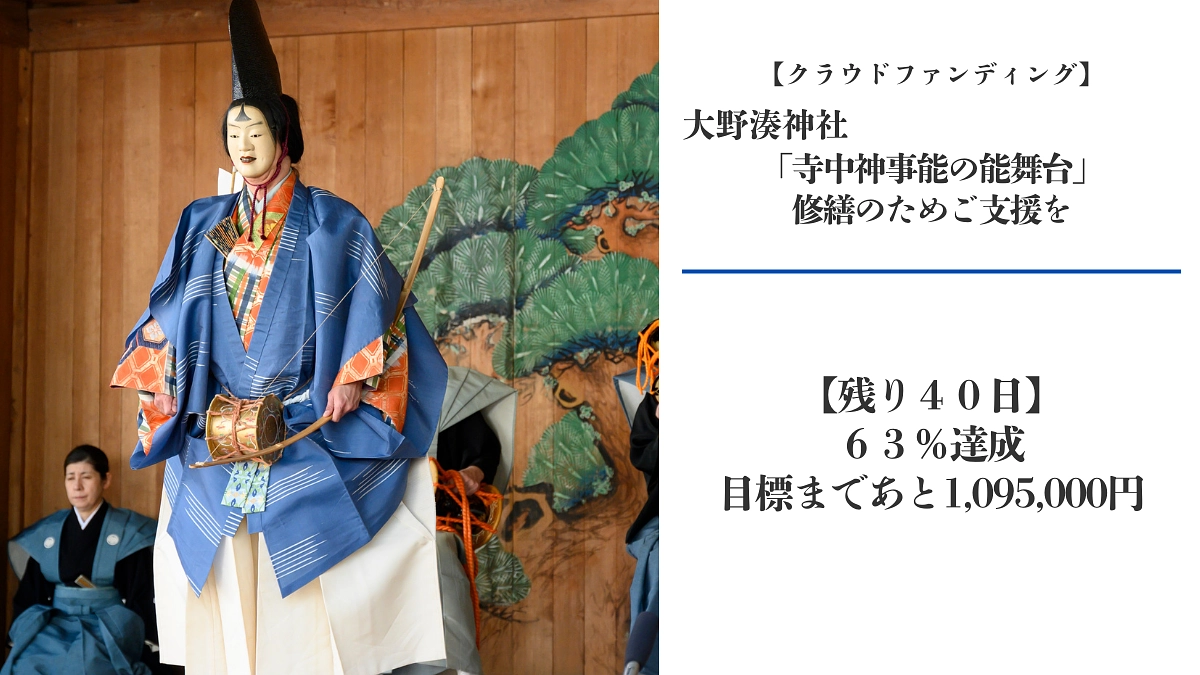 【残り40日・63％達成】目標まであと1,095,000円