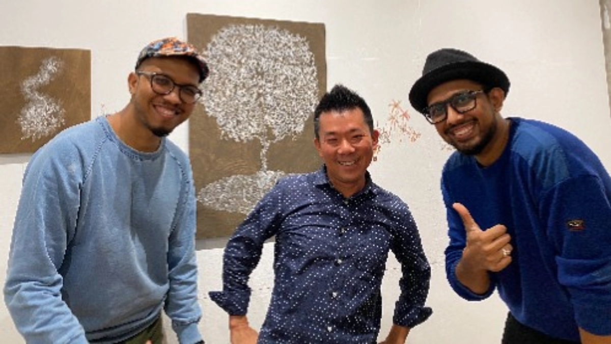 トゥシャールとマユール。ワィエダ兄弟に挨拶してきました＠調布市・仙川　ツォモリリ文庫さん