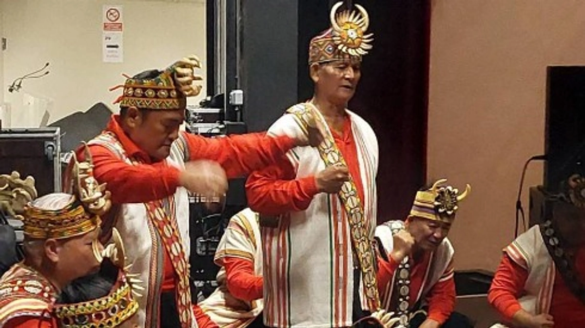 紅葉村ブヌン族の皆さん、上演に向けて練習スタート！