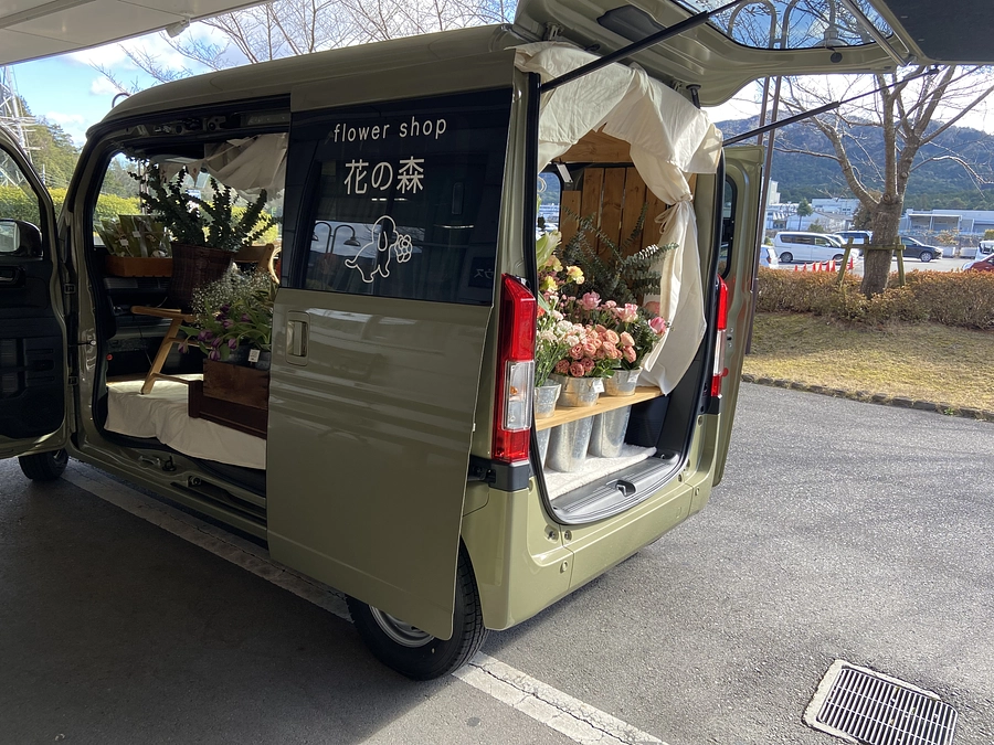 1月26日　完成した移動販売車