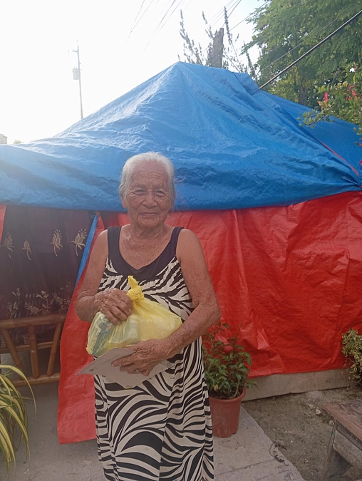 次回の支援物資の配給の準備