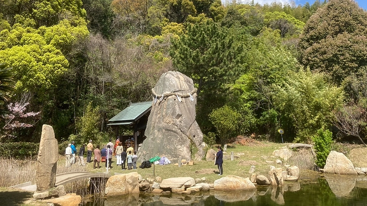 生名島のシンボル三秀園の復興第一弾。弁天橋高欄を復活させたい！