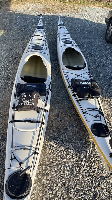 シェアカヤック到着