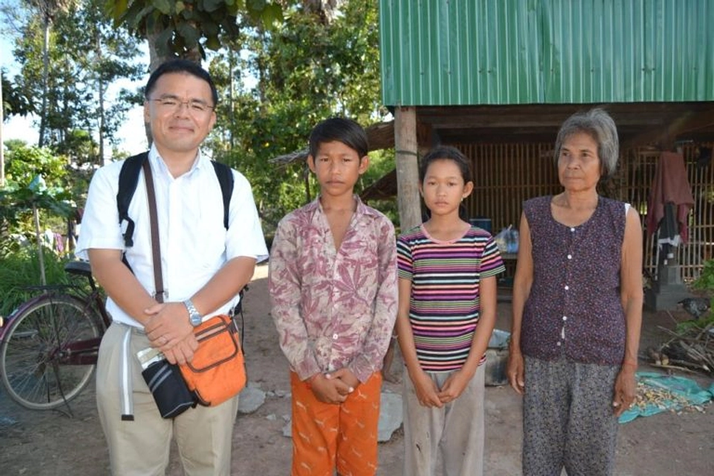 カンボジアを活動の地と選んだ理由と奨学生のリンナちゃん