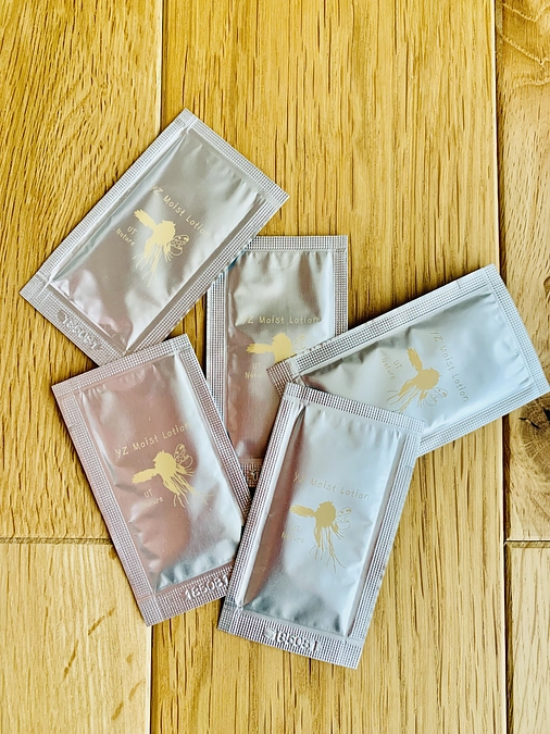 サンプルパウチが出来上がりました