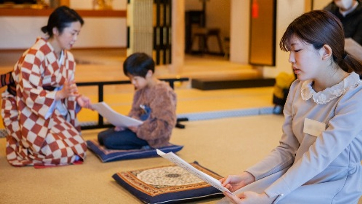 フォトレポート｜「ほくさい音楽博」義太夫の練習がはじまりました（2023.12.23）