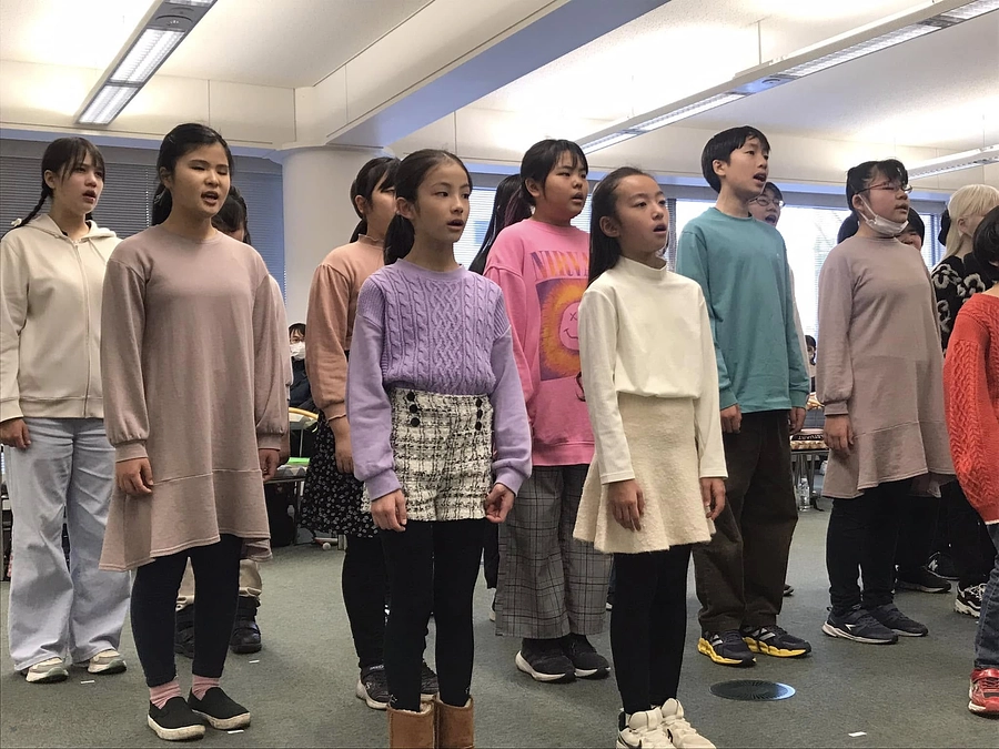 明日はいよいよクリスマスコンサート開催