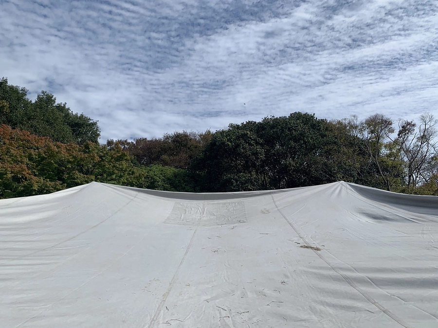 11/3は浜松市佐鳴湖公園にて『新装版 内側の時間』大千穐楽ですっ！建て込みの様子！