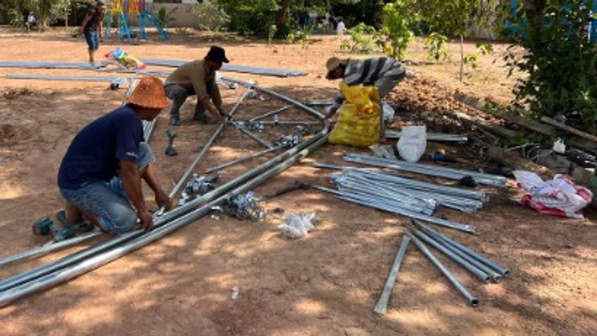 【ラッキーな天候が幸いして】順調に施工が進んでおります