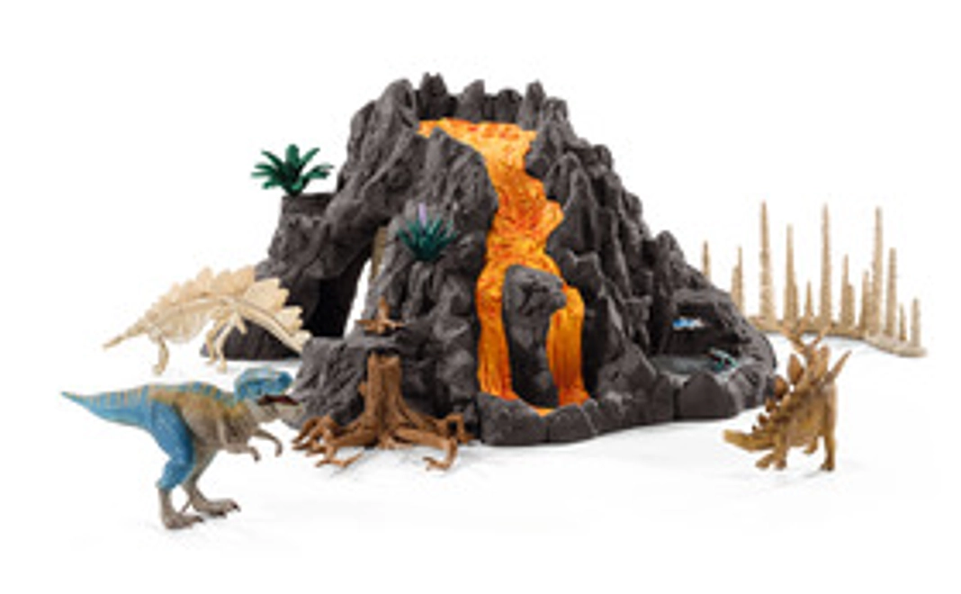 寄付額3500円！『大火山とティラノサウルス 恐竜ビッグセット』