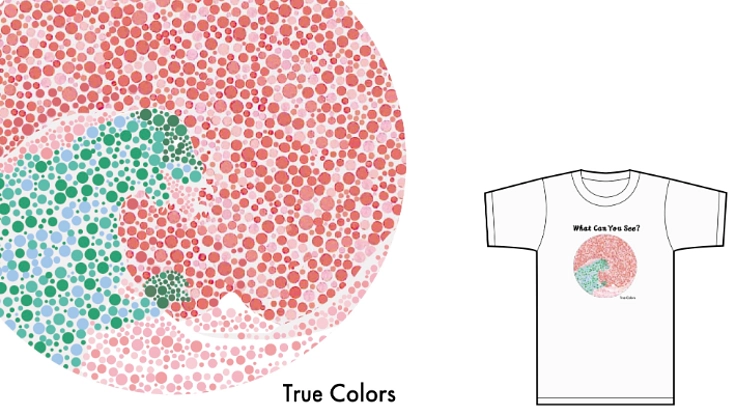 ありそうでなかった、 ダブルビジョンTシャツを制作！