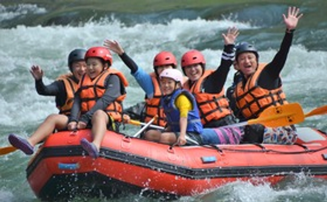 感謝のメールとラフティング体験をプレゼント