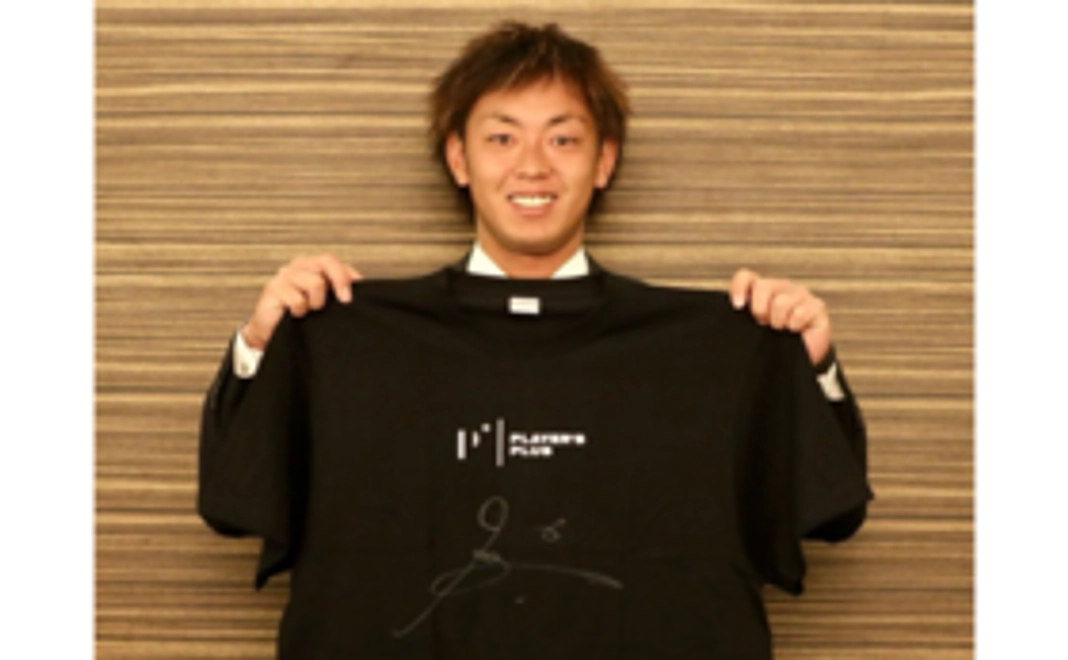 今宮健太 選手サイン入りPlayer's PlusオリジナルTシャツ（XLサイズ）