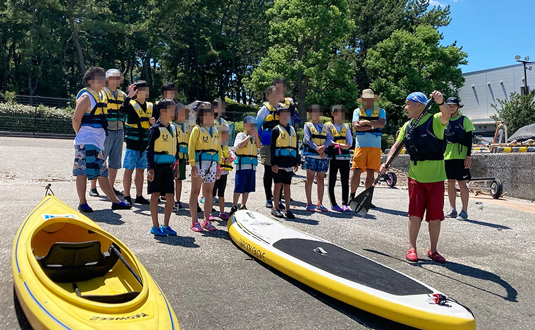 2023年8月3日　「夏休みマリンスポーツ体験会」（１回目）を実施しました