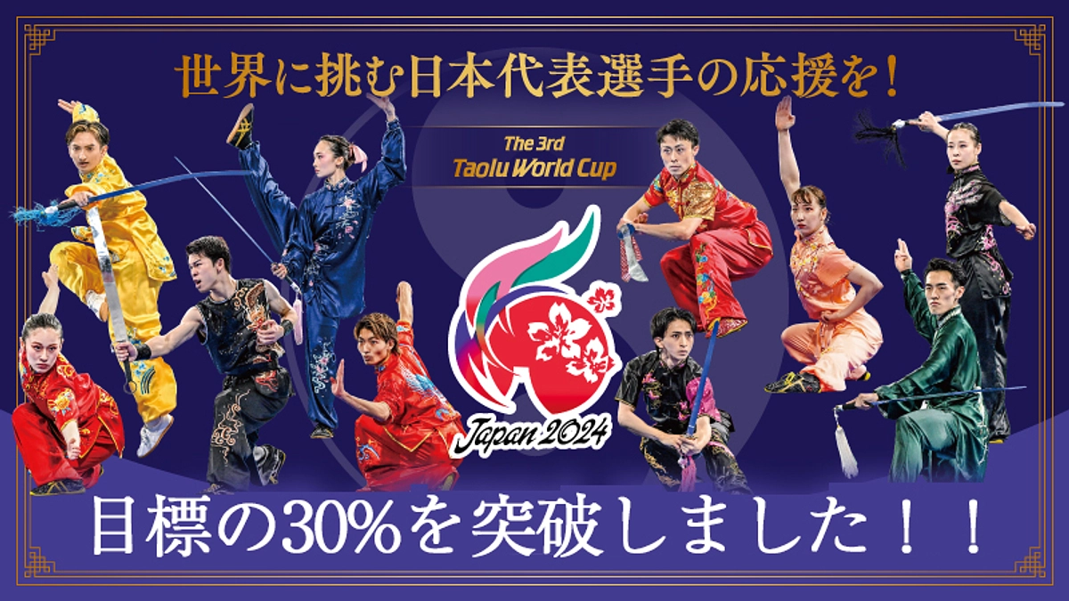 ご寄付の総額が1,383,000円を超え目標の30％を突破しました！