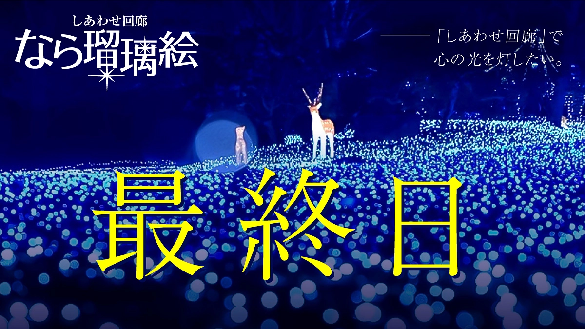 【最終日】しあわせ回廊で心の光を灯したい —— 。