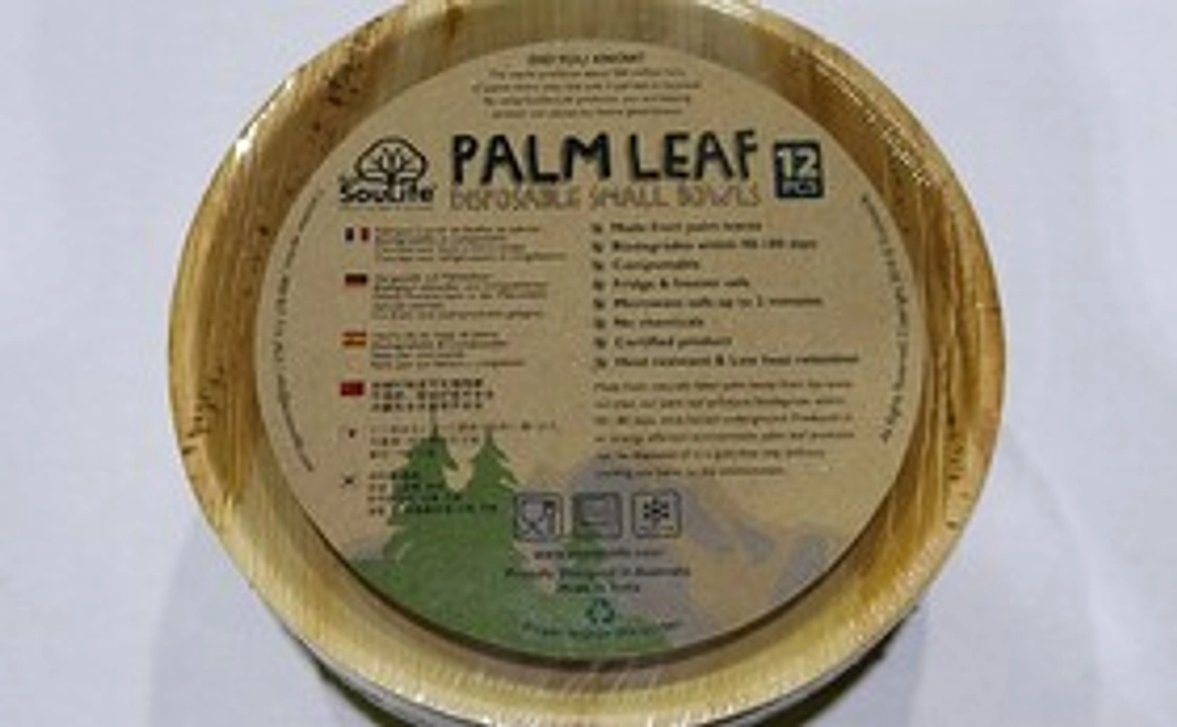 寄付額3000円！『EcoSouLife Palm Leaf bowl』