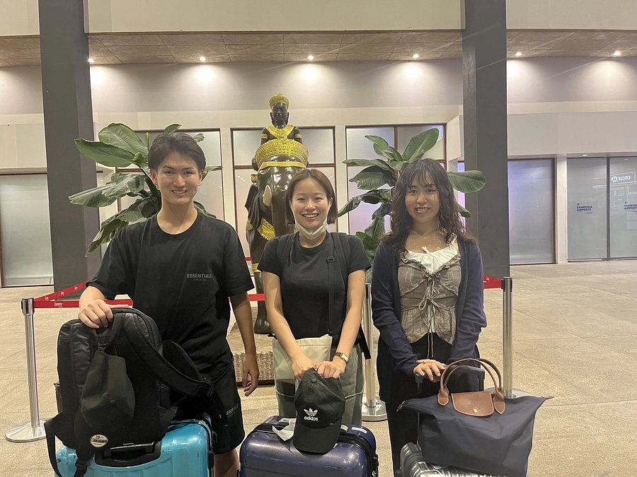 カンボジアへ渡航