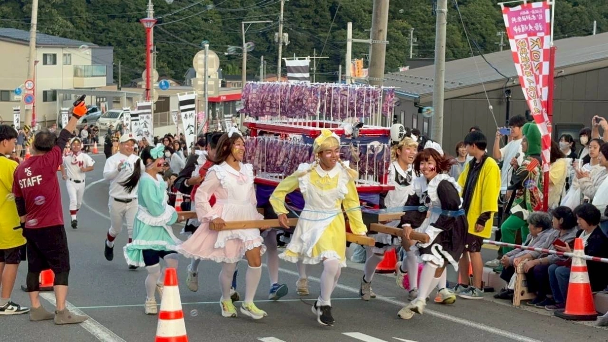 神輿担ぎタイムレースKON-1グランプリ2025！返礼品の使用用途ってこう使うんです。