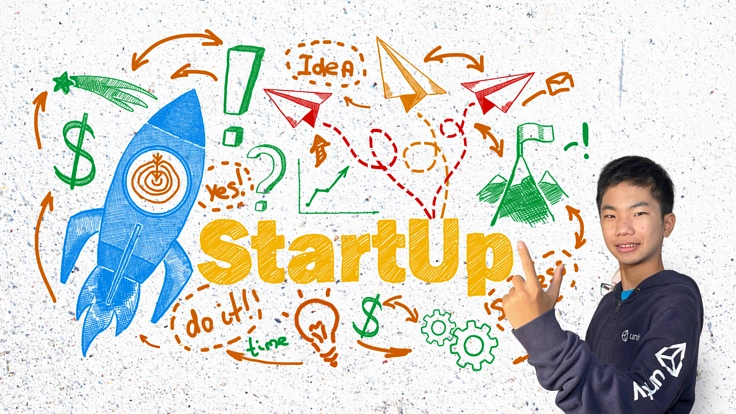 小学校の生徒と先生を助けるために、中学1年生で会社を起業したい