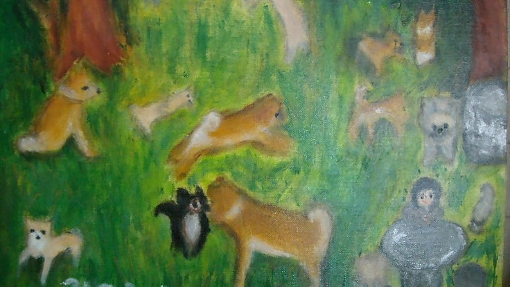 愛犬とともに繋げた縁を形に　個展【 愛犬とともに～その仲間たち 】