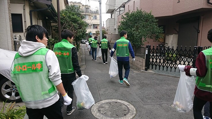 安全パトロールを通して地域の活性化と安全な街づくりに取り組みます！