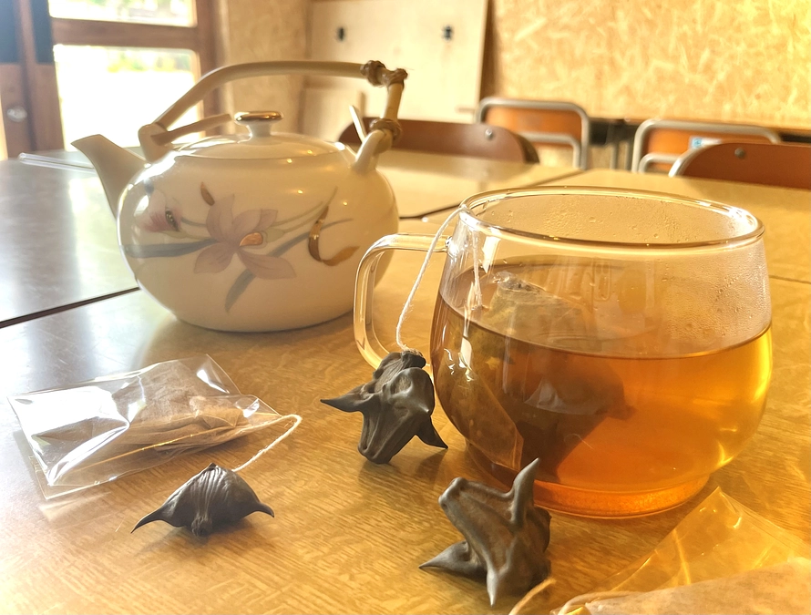 Japanese Ninja Tea 猪苗代湖産ひし茶 海外輸出用