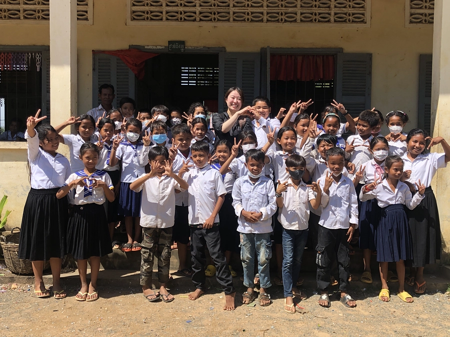 共同プロジェクト紹介１「ボンクナー小学校の職員棟改装工事」