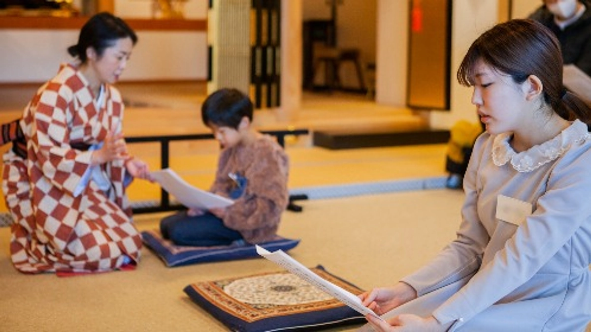 フォトレポート｜「ほくさい音楽博」義太夫の練習がはじまりました（2023.12.23）