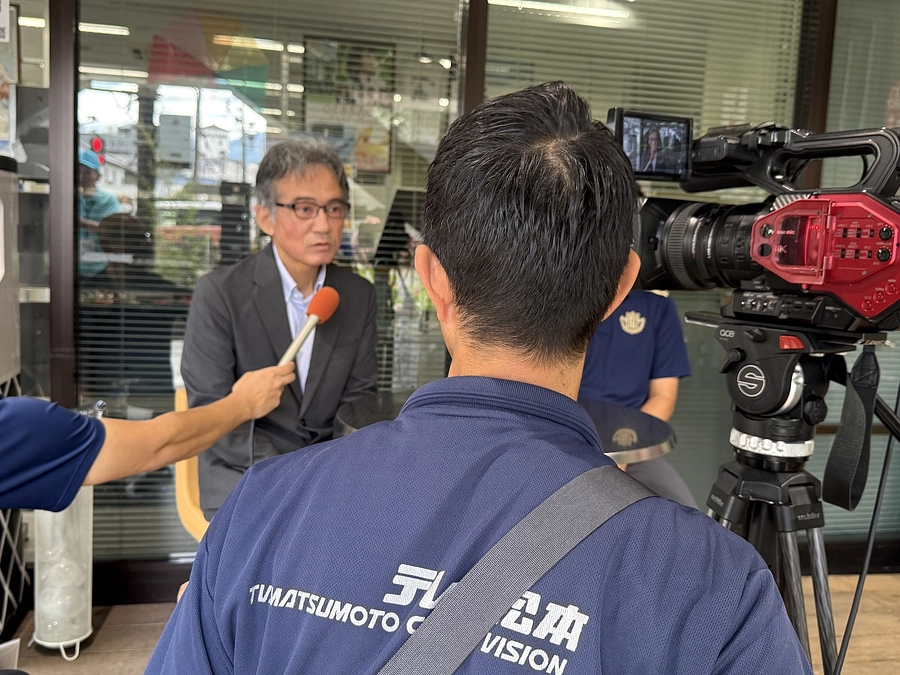 【メディア情報】テレビ松本「アルプスネットワークニュース 」にご取材いただきました