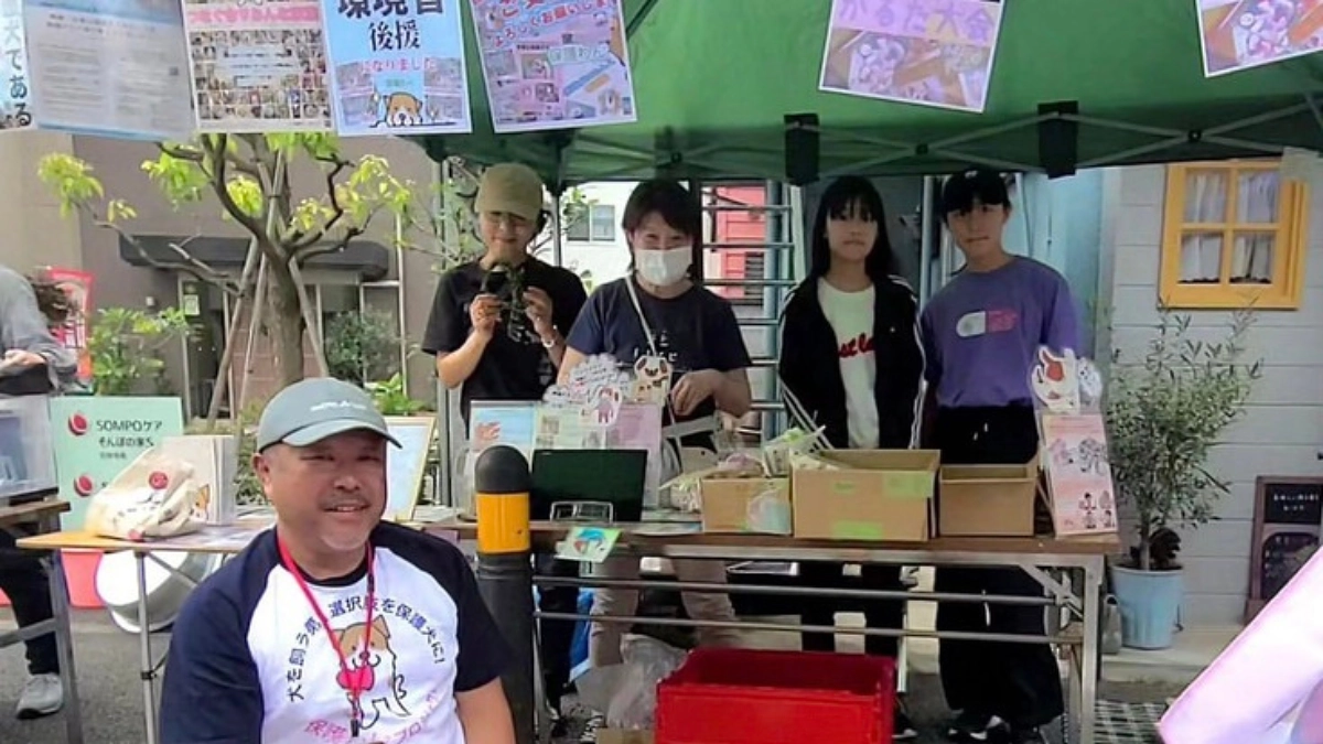 【中盤を越えてエンジン全開！】保護わんブースを出店しました！