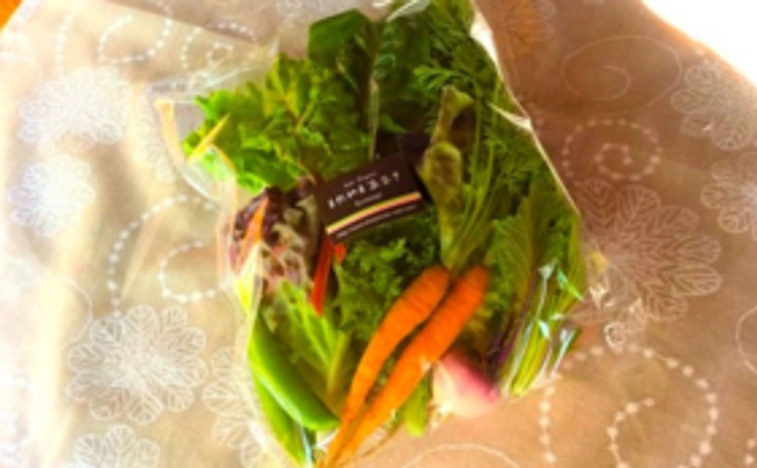 【京丹後の無農薬野菜の美味しいところをちょっとずつお楽しみ】