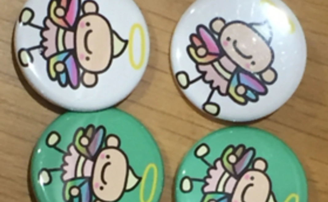 <全力応援>オリジナルバッチプレゼント