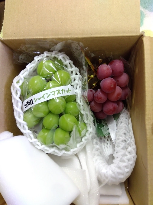 りょー吉さま🍇🍇🍇受け取りました💞🙌💞