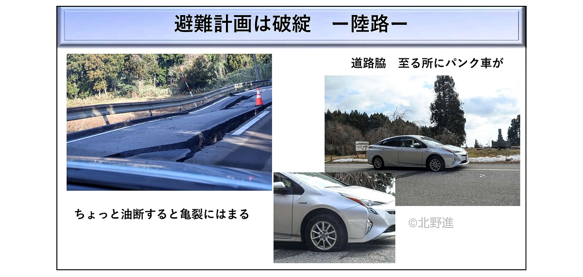 新記事です。原発事故が起きたら逃げられますか？　2024.01.21