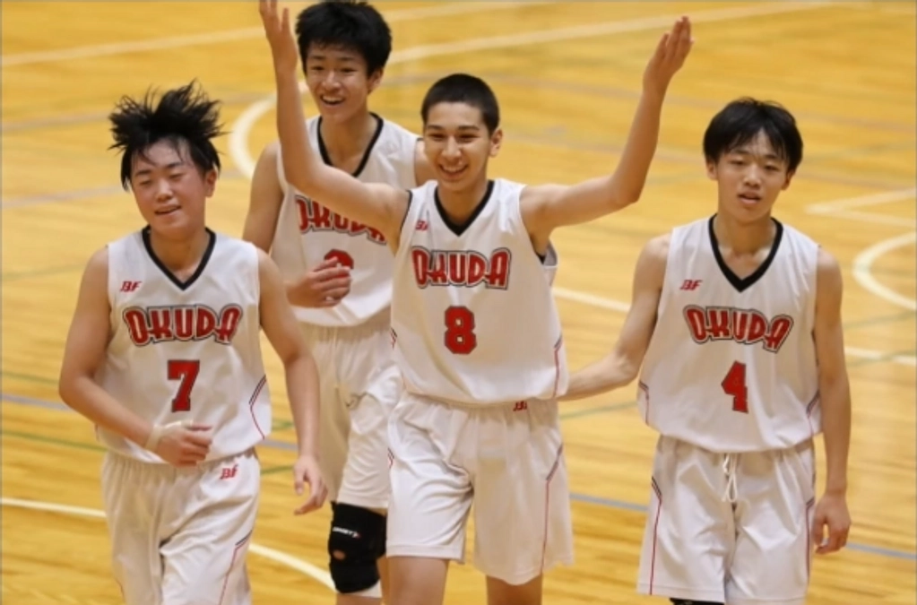 ユリアンがバスケを始めた頃から今までのスナップ