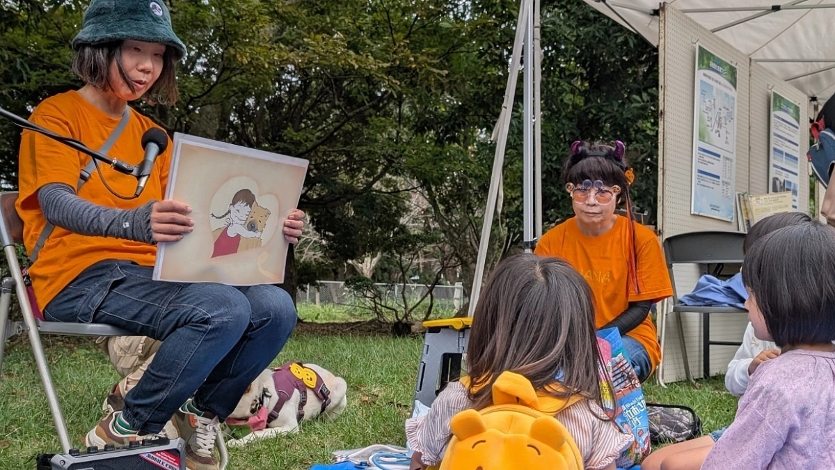 【命の授業】しっぽ研究所というチームを立ち上げて子供達へ犬も家族！と伝えています。