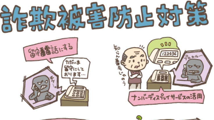 詐欺被害が無くなる未来を目指し防犯カメラを無料で設置したい