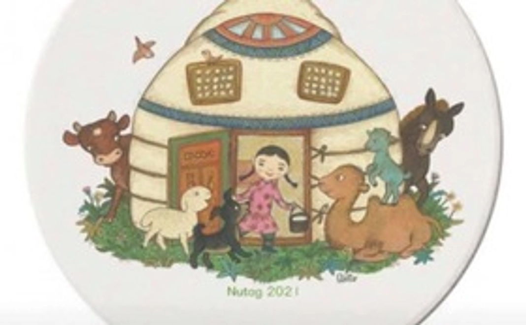 草原の友達コースター