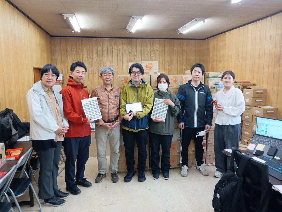 株式会社アクアリーフ様にフードバンク能登にお越しいただきました