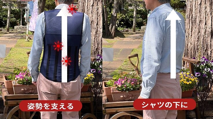 自己主張がうまくできない高齢者、脳梗塞の姿勢問題をサポートしたい