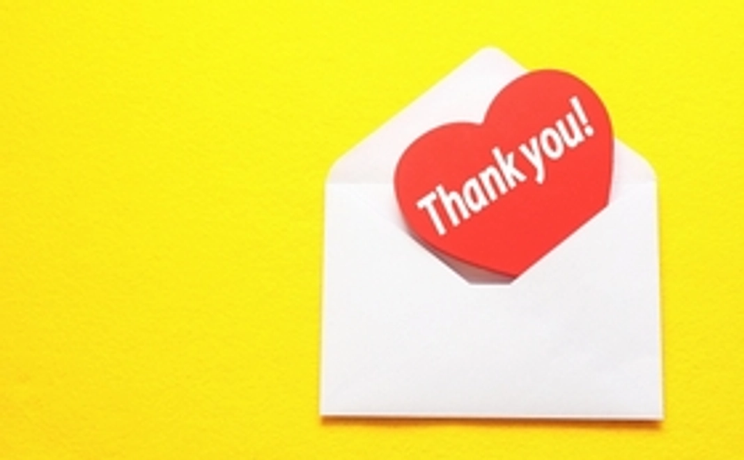 (1)お礼のメール