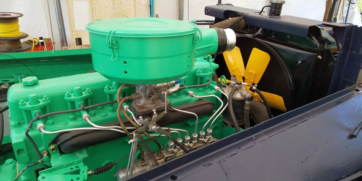 ハ号ブルのエンジンが半年ぶりに始動しました！！