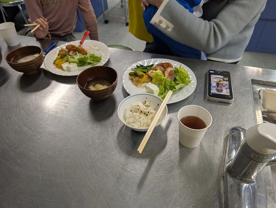 バーベキュー大会で親子に笑顔を！